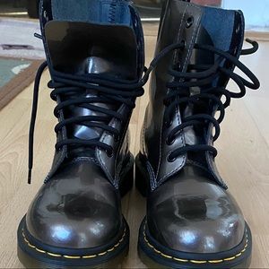 Women’s Pewter Doctor Martin’s